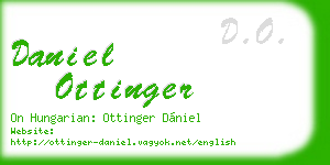 daniel ottinger business card